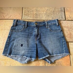 Levi’s Women’s Mid-Rise Stretch Distressed Cut Off Denim Shorts Size 4